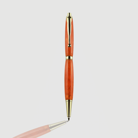 Acrylic Click Pen - Orange Candy