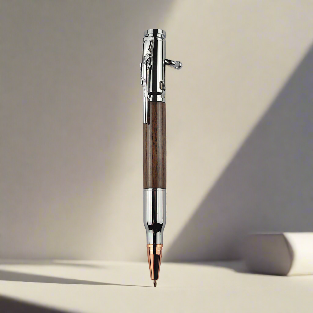 Gentleman's Bolt Action Pen - Silver