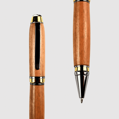 Cigar Twist Pen - Black & Gold