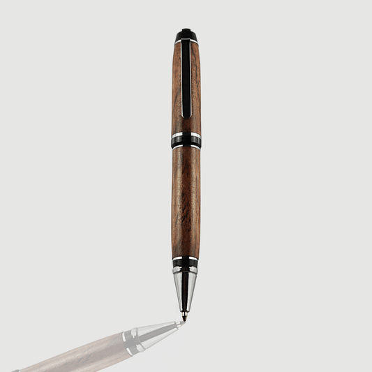 Cigar Twist Pen - Silver