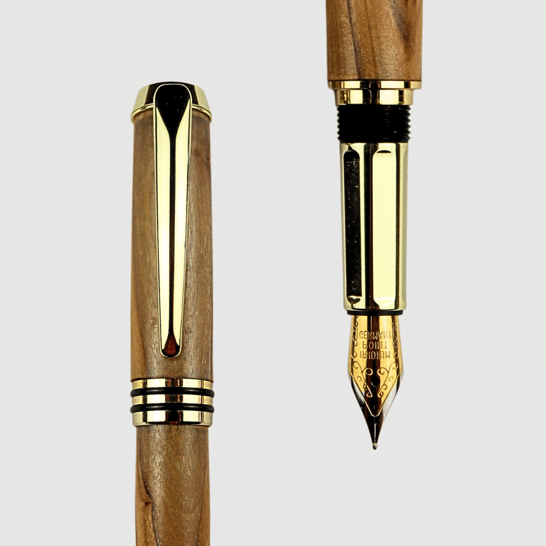 Jr Gentleman Fountain Pen - Gold