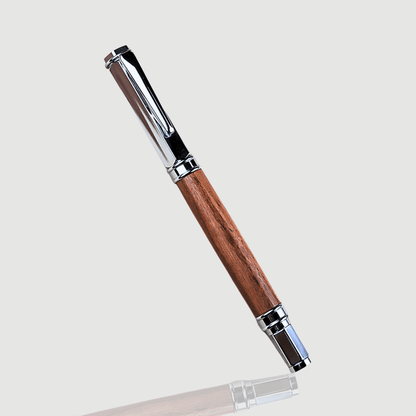 Magnetic Vertex Fountain Pen - Silver