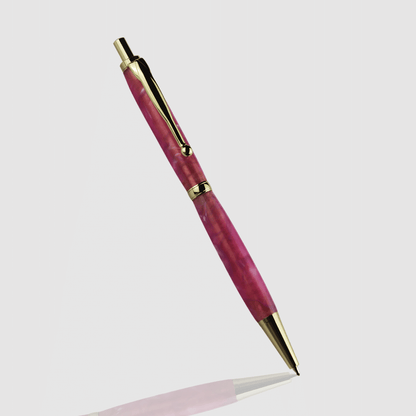 Acrylic Click Pen - Pink Candy