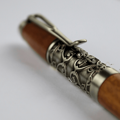 Royal Knight Twist Pen - Antique Pewter