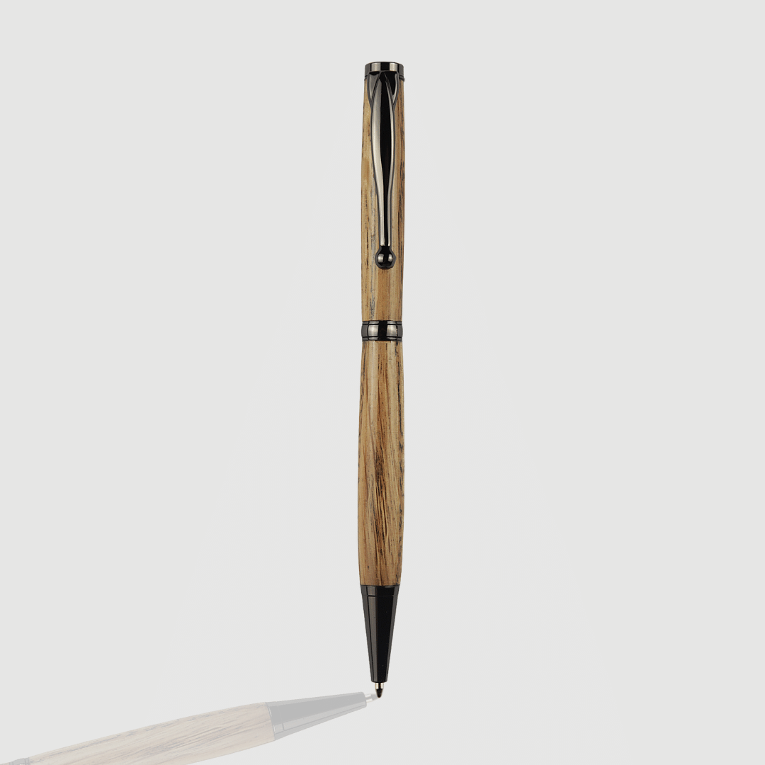 Oak Twist Pen - Gun Metal Grey