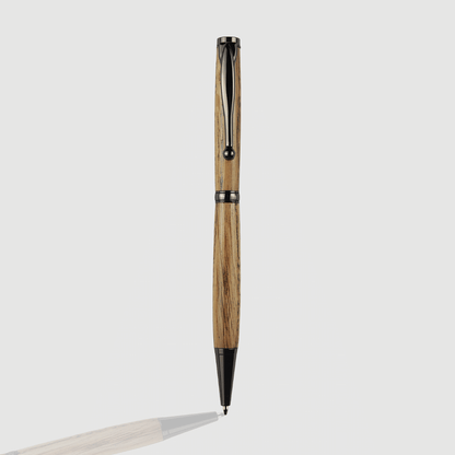 Oak Twist Pen - Gun Metal Grey