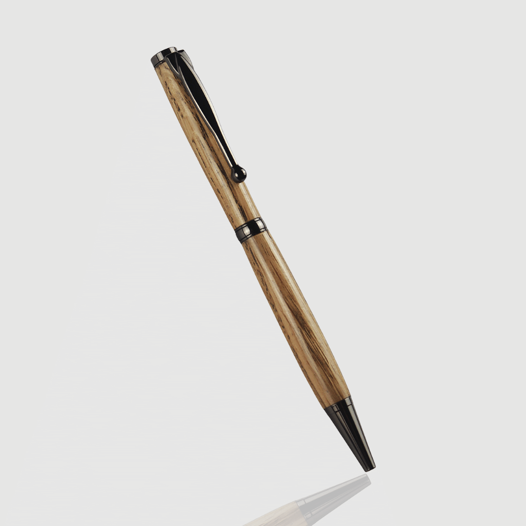 Oak Twist Pen - Gun Metal Grey